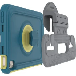 Coque IPad Mini (6e Gén) EasyGrab Case Galaxy Runner Blue (Blue/Green) -Magasin D'Accessoires Mobiles kids easy grab 360 ca ipad21 3601 2