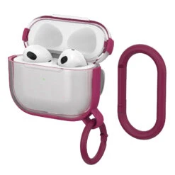 Coque AirPods (3e Gén) Série Lumen Sparkleberry (Pink) 10 Coque AirPods (3e Gén) Série Lumen Sparkleberry (Pink) -Magasin D'Accessoires Mobiles lumen airpods 3rd gen sparkleberry 4