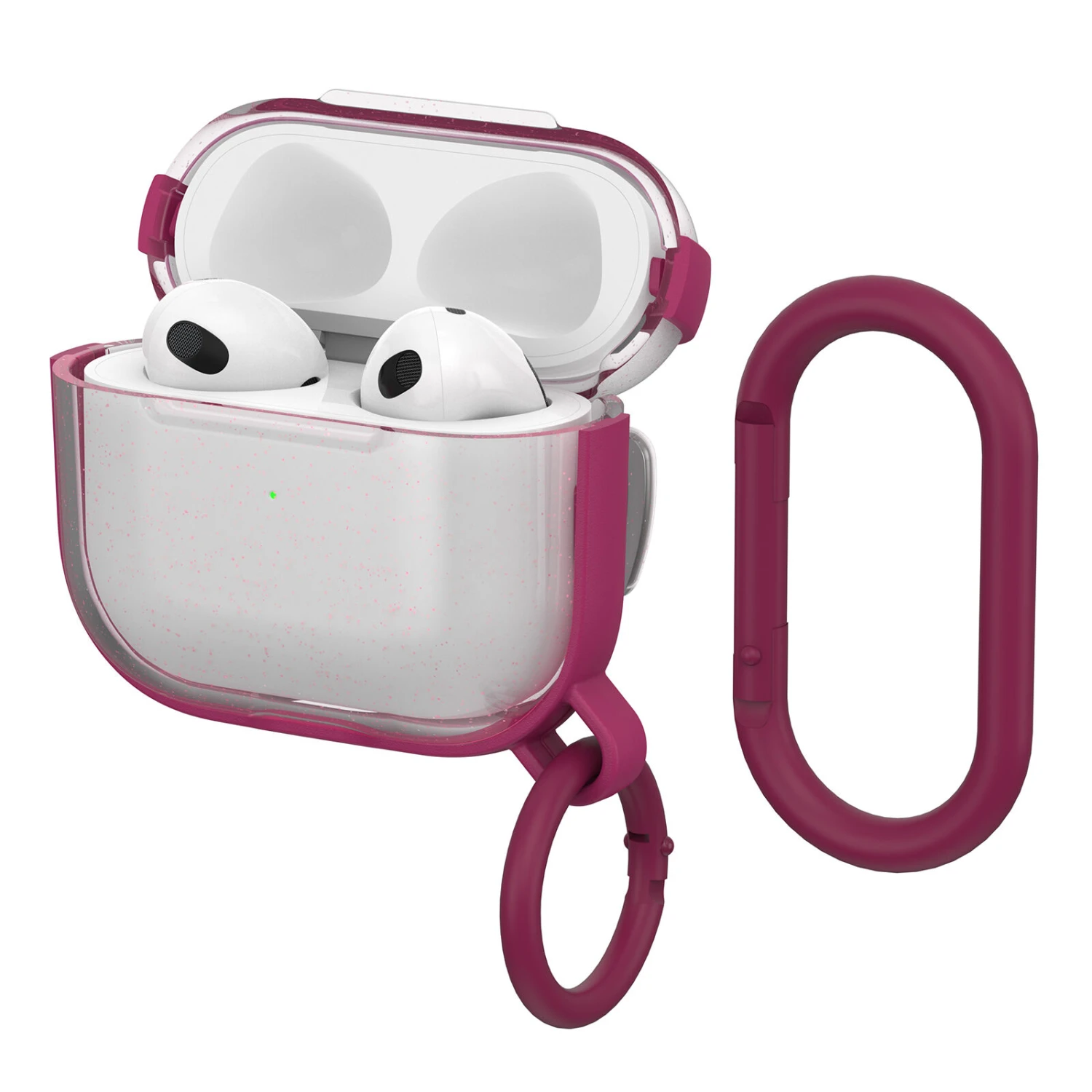 Coque AirPods (3e Gén) Série Lumen Sparkleberry (Pink) 6 Coque AirPods (3e Gén) Série Lumen Sparkleberry (Pink) – Image 4