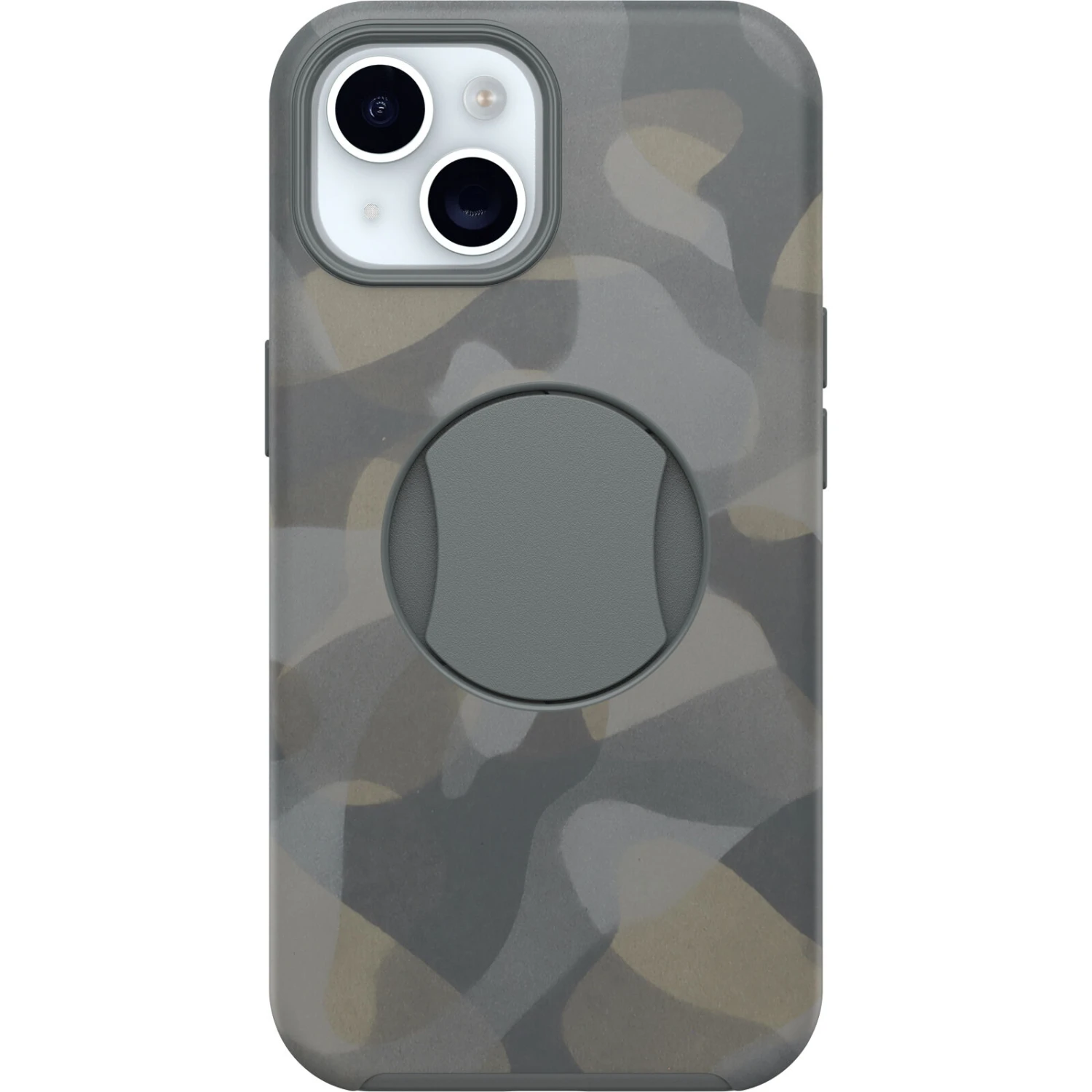 Coque IPhone 15 OtterGrip Symmetry Series Iron Camo (Grey) 4 Coque IPhone 15 OtterGrip Symmetry Series Iron Camo (Grey) – Image 2
