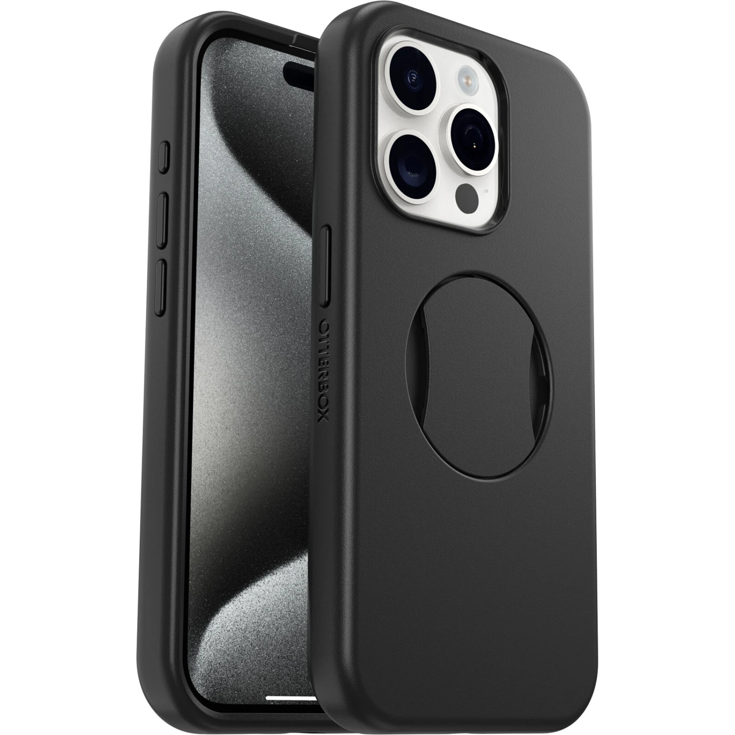 Coque IPhone 15 Pro OtterGrip Symmetry Series Black 3 Coque IPhone 15 Pro OtterGrip Symmetry Series Black
