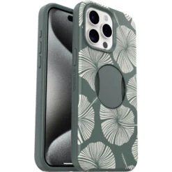 Coque IPhone 15 Pro Max OtterGrip Symmetry Series Island Getaway (Green)