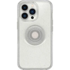 Coque IPhone 13 Pro Otter + Pop Symmetry Clear Series Stardust Pop (Clear Glitter)