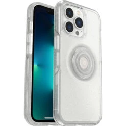 Coque IPhone 13 Pro Otter + Pop Symmetry Clear Series Stardust Pop (Clear Glitter) -Magasin D'Accessoires Mobiles otterpop symm clear iphp21 stardust 6