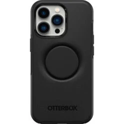 Coque IPhone 13 Pro Otter + Pop Symmetry Series Black