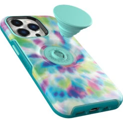 Coque IPhone 13 Pro Otter + Pop Symmetry Series Day Trip Graphic (Green / Blue / Purple) -Magasin D'Accessoires Mobiles otterpop symm iphp21 daytrip 3