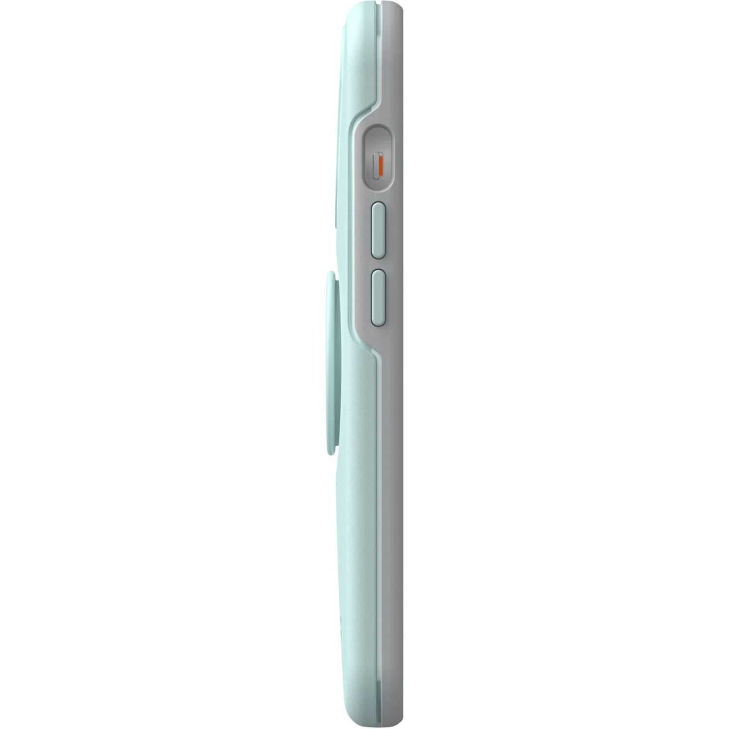 Coque IPhone 13 Pro Otter + Pop Symmetry Series Tranquil Waters (Light Teal / Grey) 7 Coque IPhone 13 Pro Otter + Pop Symmetry Series Tranquil Waters (Light Teal / Grey) – Image 5