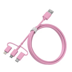 USB-A, USB-C, Lightning Batterie Externe Cake Pop (Pink) -Magasin D'Accessoires Mobiles pwr54 power bank 1 cakepop 4