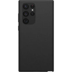 Galaxy S22 Ultra Case React Series Coque Black Crystal (Clear/Black)