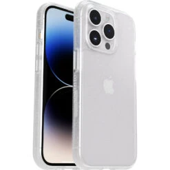 Coque IPhone 14 Pro React Series Stardust (Clear Glitter) -Magasin D'Accessoires Mobiles react iphc22 stardust 3