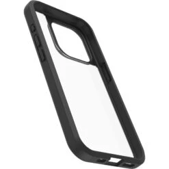 IPhone 15 Pro React Series Black Crystal (Clear/Black) -Magasin D'Accessoires Mobiles react iphc23 black 3