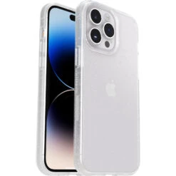Coque IPhone 14 Pro Max React Series Stardust (Clear Glitter) -Magasin D'Accessoires Mobiles react iphd22 stardust 3