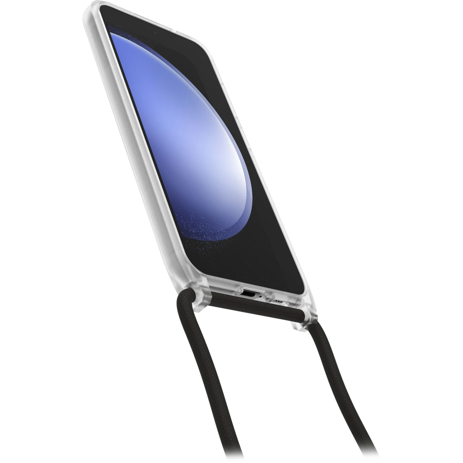 Galaxy S23 FE Coque Avec Cordon React Series Necklace Clear 5 Galaxy S23 FE Coque Avec Cordon React Series Necklace Clear – Image 3