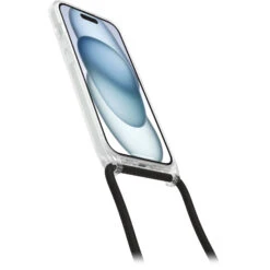 IPhone 15 Coque Avec Cordon React Series Necklace MagSafe Clear -Magasin D'Accessoires Mobiles react necklace ipha23 clear 3