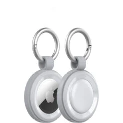 Coque Apple AirTag Rugged Case Icecap (White) -Magasin D'Accessoires Mobiles rugged airtag icecap carabiner 3