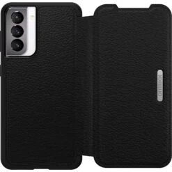 Coque Galaxy S21 5G Strada Folio Shadow (Black) -Magasin D'Accessoires Mobiles sam40 galaxy s21 5g shadow 3