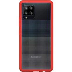 Coque Galaxy A42 5G React Series Power Red (Clear / Red)