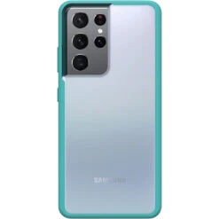 Coque Galaxy S21 Ultra React Series Sea Spray (Clear / Blue)
