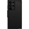 Coque Galaxy S22 Ultra Strada Folio Shadow (Black) -Magasin D'Accessoires Mobiles strada galaxy s22 ultra ty