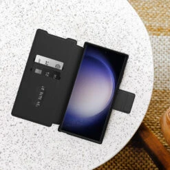 Coque Galaxy S23 Ultra Strada Series Shadow (Black) -Magasin D'Accessoires Mobiles strada galaxy s23 ultra shadow 4