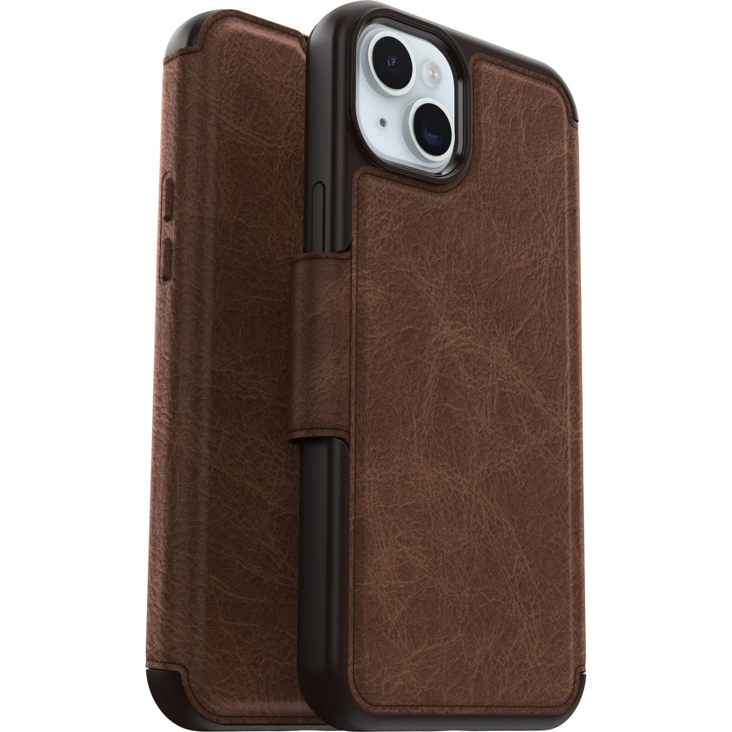 IPhone 15 Plus Coque Strada Series Folio MagSafe Espresso (Brown) 6 IPhone 15 Plus Coque Strada Series Folio MagSafe Espresso (Brown) – Image 4