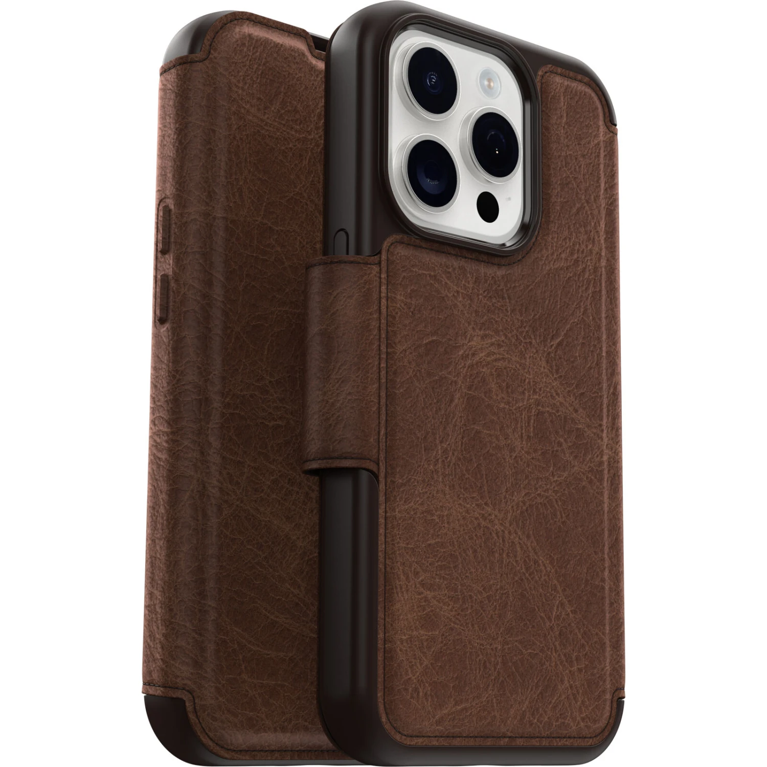 IPhone 15 Pro Coque Strada Series Folio MagSafe Espresso (Brown) 6 IPhone 15 Pro Coque Strada Series Folio MagSafe Espresso (Brown) – Image 4