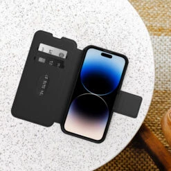 Coque IPhone 14 Pro Max Coque Strada Series Shadow (Black) -Magasin D'Accessoires Mobiles strada iphd22 shadow 4