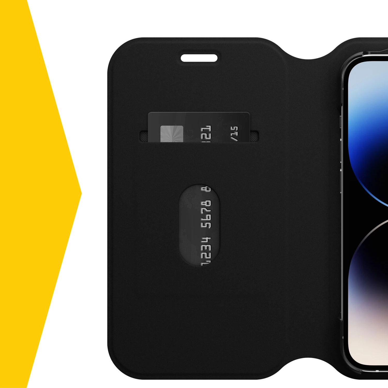 Coque IPhone 14 Pro Strada Via Series Black Night 4 Coque IPhone 14 Pro Strada Via Series Black Night – Image 2