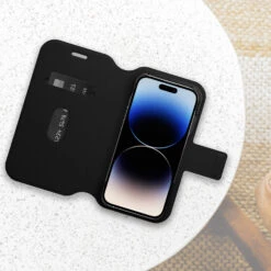 Coque IPhone 14 Pro Strada Via Series Black Night 9 Coque IPhone 14 Pro Strada Via Series Black Night -Magasin D'Accessoires Mobiles strada via iphc22 black night 4