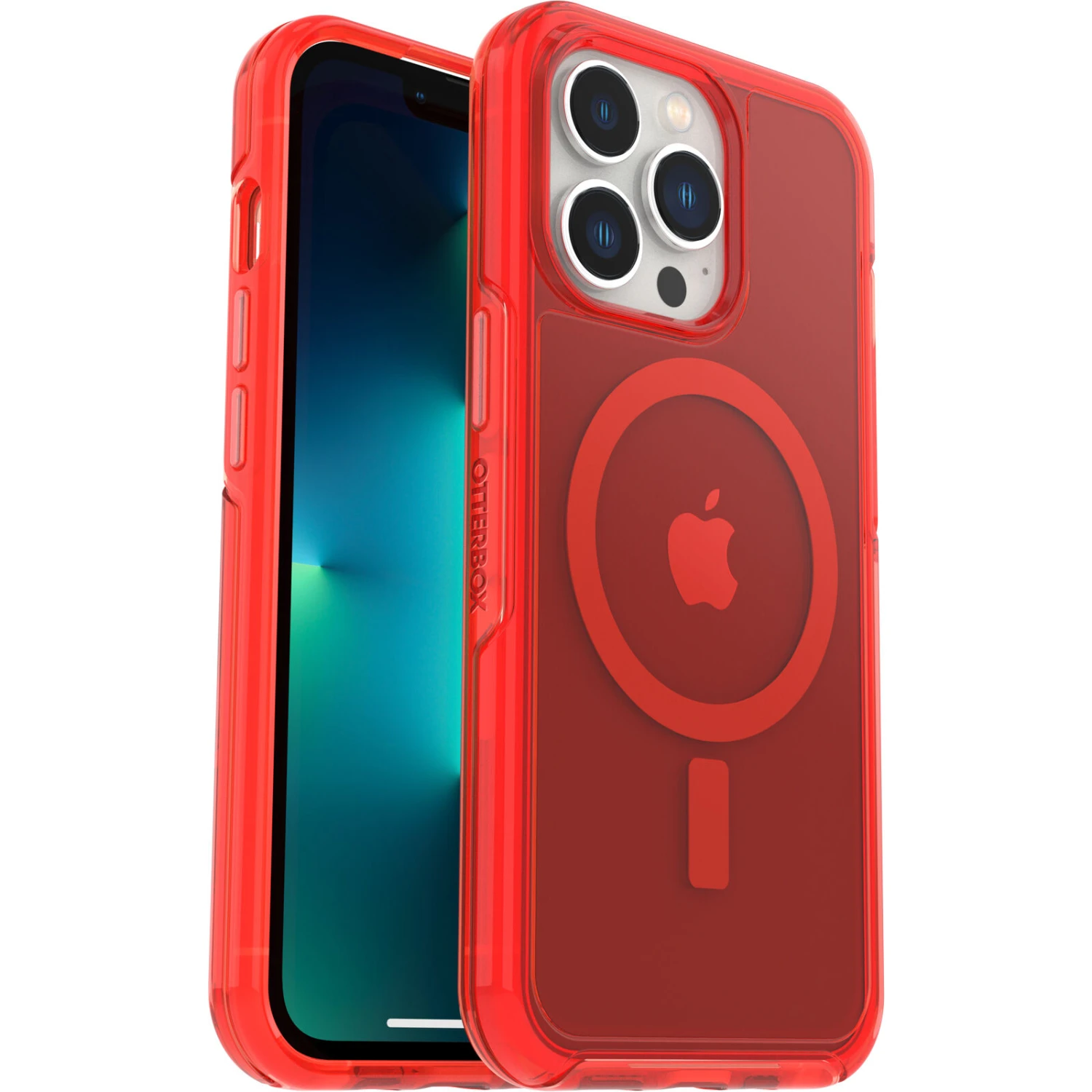 Coque IPhone 13 Pro Symmetry Series Clear Avec MagSafe In The Red 6 Coque IPhone 13 Pro Symmetry Series Clear Avec MagSafe In The Red – Image 4