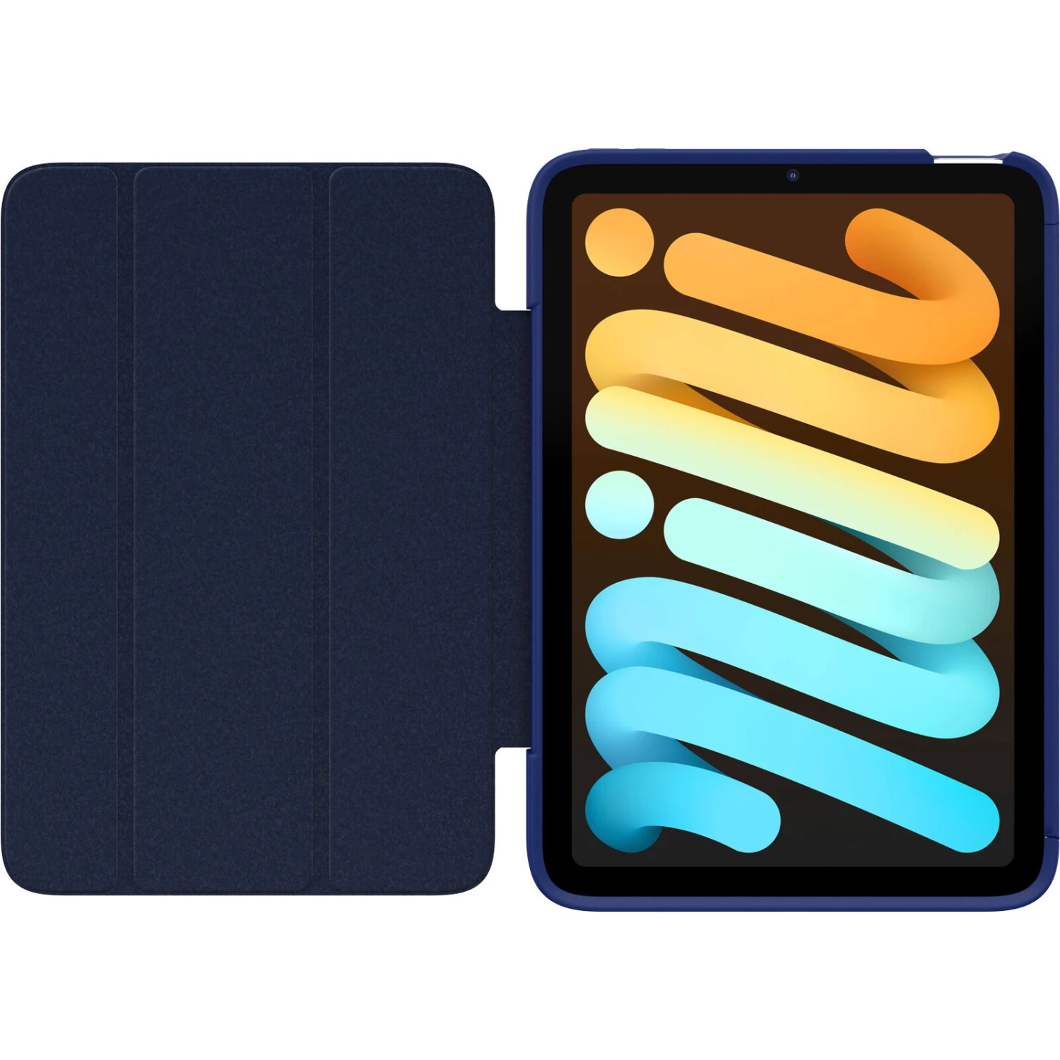 Coque IPad Mini (6e Gén) Symmetry Series 360 Elite Yale Blue (Blue / Clear) 8 Coque IPad Mini (6e Gén) Symmetry Series 360 Elite Yale Blue (Blue / Clear) – Image 6