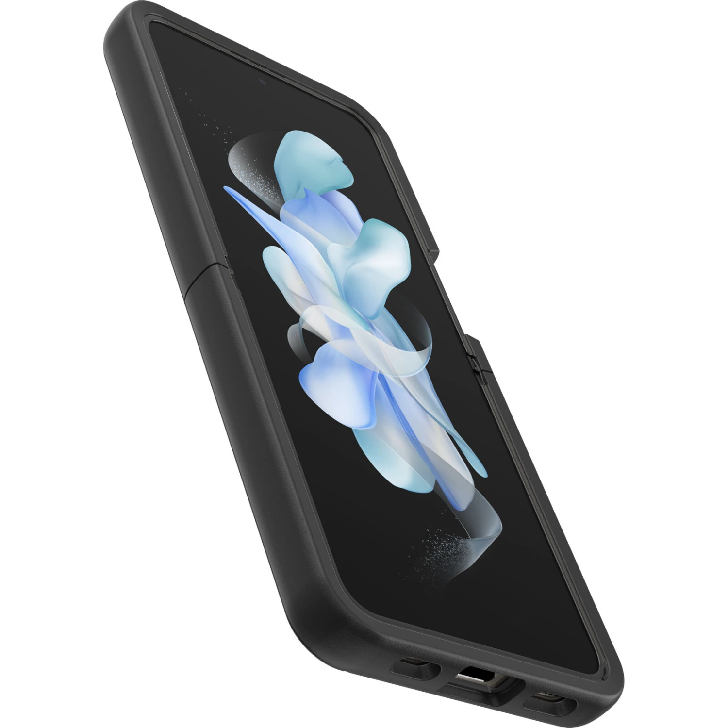 Coque Galaxy Z Flip4 Symmetry Flex Series Black 5 Coque Galaxy Z Flip4 Symmetry Flex Series Black – Image 3