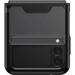 Coque Galaxy Z Flip3 5G Symmetry Flex Series Black Crystal (Clear/Black)