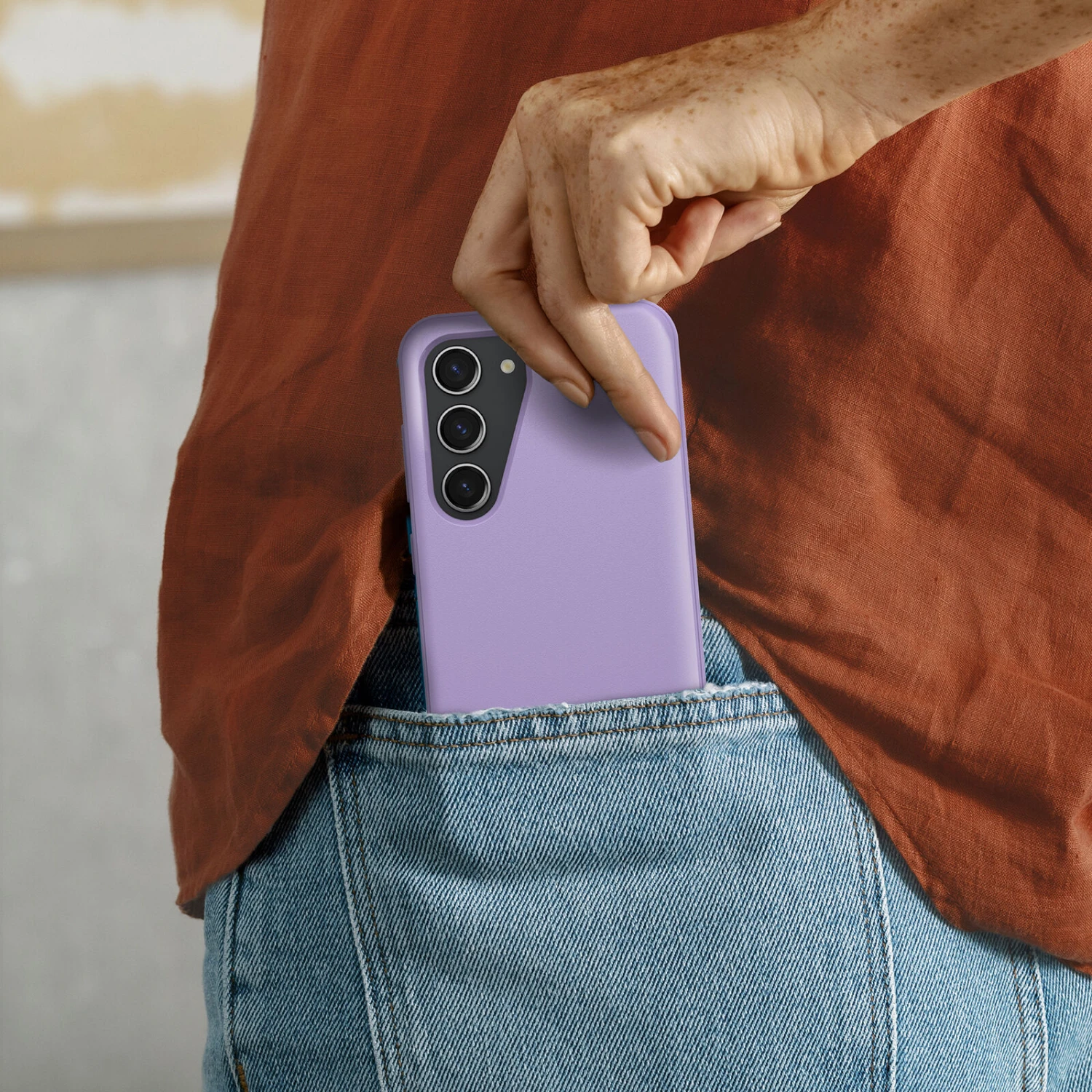 Coque Galaxy S23 Symmetry Series You Lilac It (Purple) 4 Coque Galaxy S23 Symmetry Series You Lilac It (Purple) – Image 2