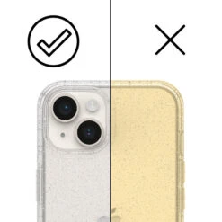 Coque IPhone 14 Et IPhone 13 Symmetry Clear Stardust (Clear Glitter) -Magasin D'Accessoires Mobiles symmetry ipha22 stardust 3