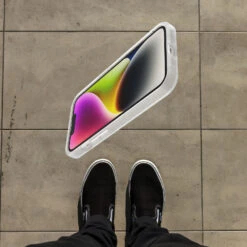 Coque IPhone 14 Et IPhone 13 Symmetry Clear Stardust (Clear Glitter) -Magasin D'Accessoires Mobiles symmetry ipha22 stardust 4