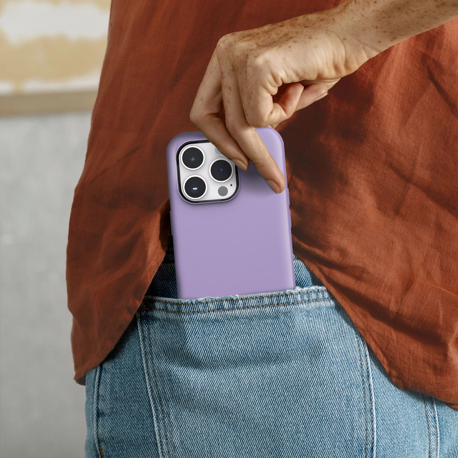 Coque IPhone 14 Pro Symmetry Series You Lilac It (Purple) 4 Coque IPhone 14 Pro Symmetry Series You Lilac It (Purple) – Image 2