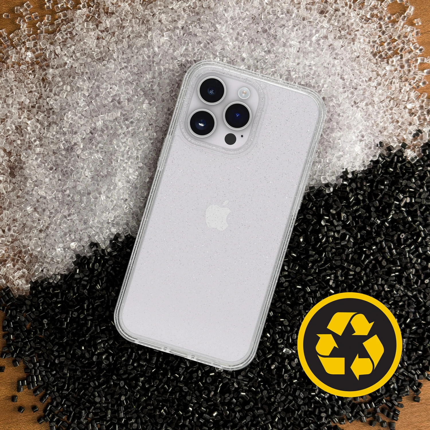 Coque IPhone 14 Pro Max Symmetry Clear Stardust (Clear Glitter) 6 Coque IPhone 14 Pro Max Symmetry Clear Stardust (Clear Glitter) – Image 4