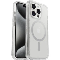 Coque IPhone 15 Pro Symmetry Series Clear Pour MagSafe Clear