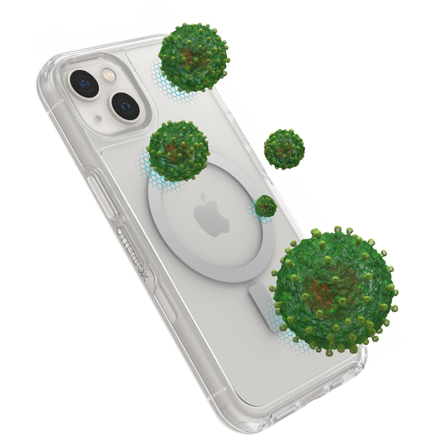 Coque IPhone 13 Symmetry Series Clear Avec MagSafe Feelin' Blue 7 Coque IPhone 13 Symmetry Series Clear Avec MagSafe Feelin' Blue – Image 5