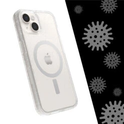 Coque IPhone 14 Et IPhone 13 Symmetry Series Clear Avec MagSafe Stardust (Clear Glitter) -Magasin D'Accessoires Mobiles symmetry plus ipha22 stardust 4