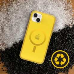 IPhone 14 Plus Case For MagSafe Symmetry Series Clear Antimicrobial For MagSafe Sun Day (Yellow) -Magasin D'Accessoires Mobiles symmetry plus iphb22 clear sun day 3