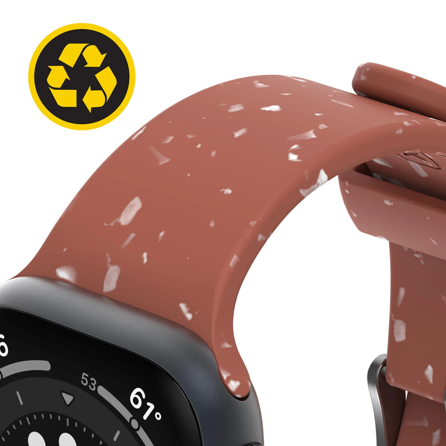 Apple Watch Band Terrus Band Clay And Sand (Red) 4 Apple Watch Band Terrus Band Clay And Sand (Red) – Image 2