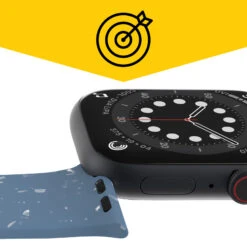 Apple Watch Band Terrus Band Ocean And Sand (Blue) -Magasin D'Accessoires Mobiles terrus apl watch band 42 44 45 ocean and sand 4