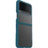 Coque Galaxy Z Flip4 Thin Flex Series Pacific Reef (Clear/Blue)