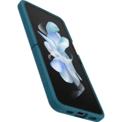 Coque Galaxy Z Flip4 Thin Flex Series Pacific Reef (Clear/Blue) -Magasin D'Accessoires Mobiles thin flex galaxy z flip 4 pacificreef 3