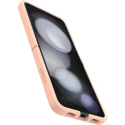 Coque Galaxy Z Flip5 Thin Flex Series Sweet Peach (Peach/Stardust) -Magasin D'Accessoires Mobiles thin flex galaxy z flip 5 sweet peach 4