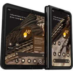 Coque Pixel Fold Thin Flex Series Avec Technologie Antimicrobienne Black