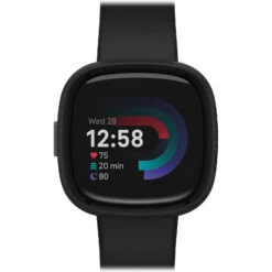 Coque Fitbit Versa 4 Watch Bumper Pavement (Black / Grey)