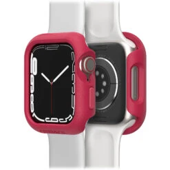 Coque Apple Watch Series 9/8/7 Watch Bumper Rouge Rubellite (Pink)